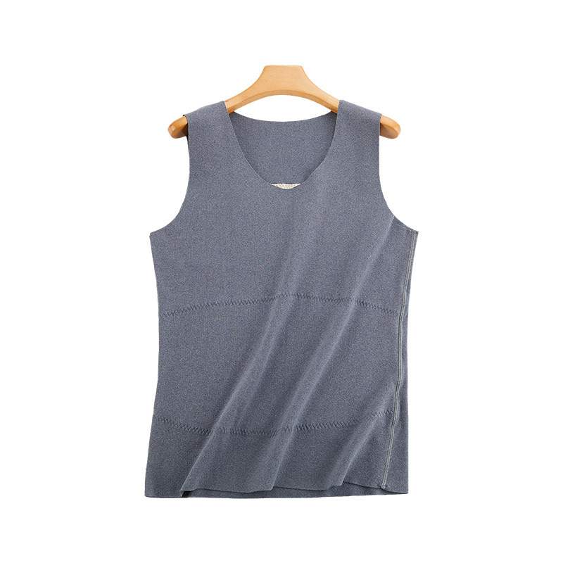 Soe vest De Velvet kanga, õmblusteta, V-kaelus, kahekordne kiht, paksus 251–300 g/m², polüester 80–90%