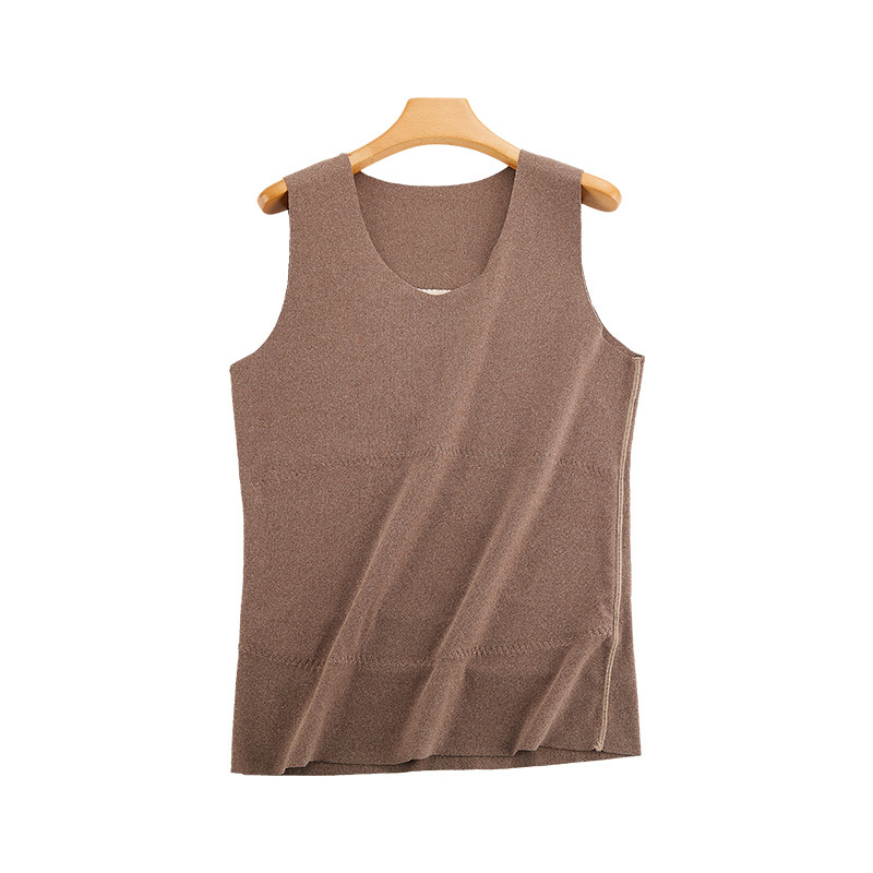 Soe vest De Velvet kanga, õmblusteta, V-kaelus, kahekordne kiht, paksus 251–300 g/m², polüester 80–90%