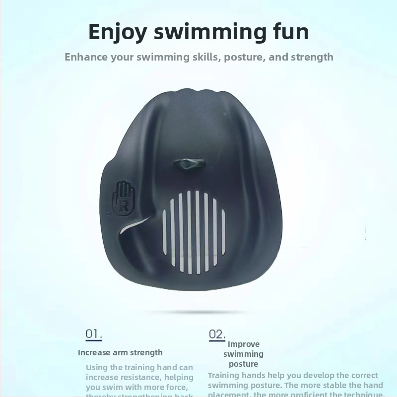 Peldēšanas rokas plaukta trenieris iesācējiem — PC materiāls, zīmols More waves, pielāgojams, licencēta privāta etiķete