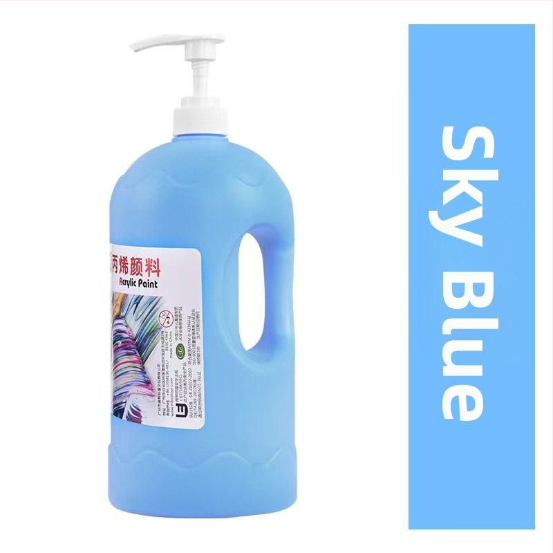 Meibang akriliniai sienos dažai, 2000 ml statinėje, rankomis piešiamiems sienų meno darbams