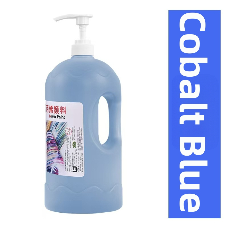 Meibang akriliniai sienos dažai, 2000 ml statinėje, rankomis piešiamiems sienų meno darbams