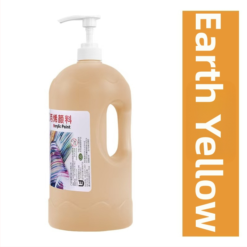 Meibang akriliniai sienos dažai, 2000 ml statinėje, rankomis piešiamiems sienų meno darbams