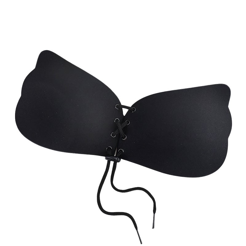 Lingerie push-up de mireasă: Sutien invizibil pentru bust mare, nailon respirabil, acoperire pentru mamelon în formă de aripă, subțire, sexy