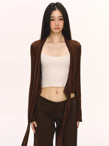 Moterų ilgų rankovių jogos palaidinė su varpiniu rankovėmis, laisvas kirpimas, liemens ilgis, audinys 85% Tencel + 15% lino