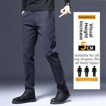 Vyrų sportinės kasdienės kelnės – tiesus kirpimas, slim fit, vidutinio juosmens aukštis, poliesterio mišinys