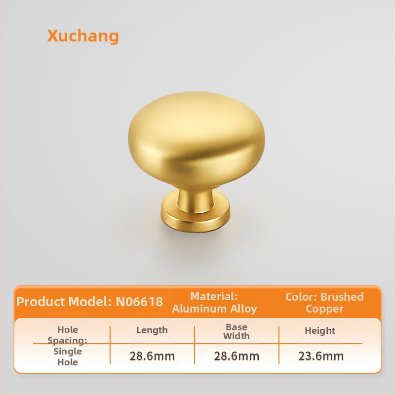 Handle de mobilier pentru dulapuri; stil european modern minimalist; aliaj de zinc; placare electrochimică; potrivit pentru dulap, dressing și dulap TV; model N06618+X01723.