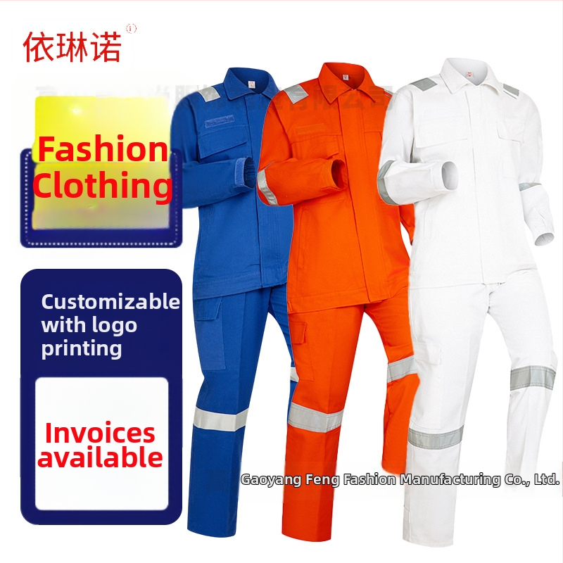 Vyrų medvilnės darbo drabužių komplektas gamyklai ir kasynai, drėgmės pašalinimas, pavasaris–ruduo