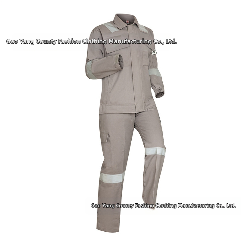 Vyrų medvilnės darbo drabužių komplektas gamyklai ir kasynai, drėgmės pašalinimas, pavasaris–ruduo