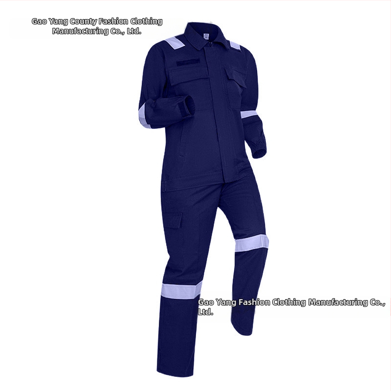 Vyrų medvilnės darbo drabužių komplektas gamyklai ir kasynai, drėgmės pašalinimas, pavasaris–ruduo