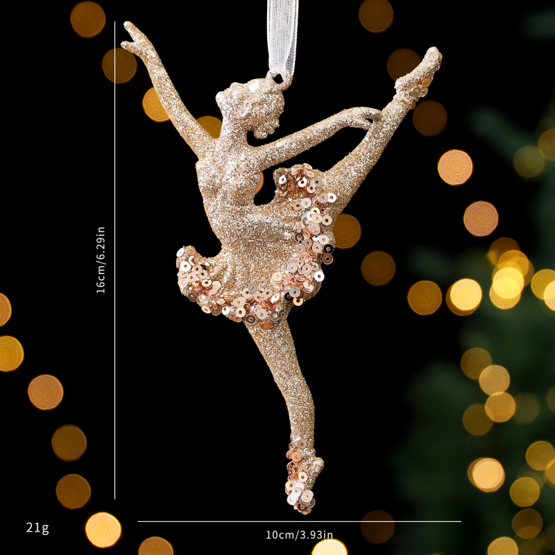 Ακρυλικά διακοσμητικά για χριστουγεννιάτικο δέντρο με μενταγιόν-χιονονιφάδα – κορεατικό στυλ, εκλεπτυσμένο, ελαφρύ πολυτελές