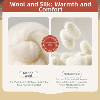 Meeste villane termilise vesti sametvoodriga, kahekihiline, paks materjal, ümmargune kaelus, pullover-stiil