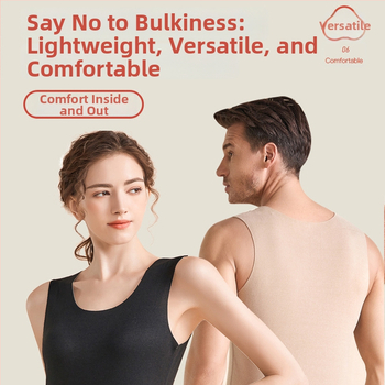 Meeste villane termilise vesti sametvoodriga, kahekihiline, paks materjal, ümmargune kaelus, pullover-stiil