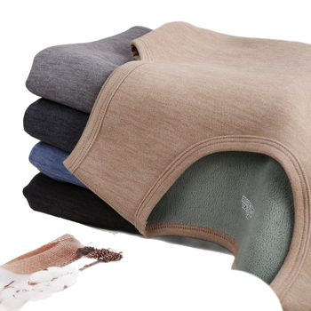 Meeste termovest fliisi vooderdusega, Oli velvet kangas, ekstra paks (301–350 g/m²), kapuutsiga, sobib baas- või väline riietus