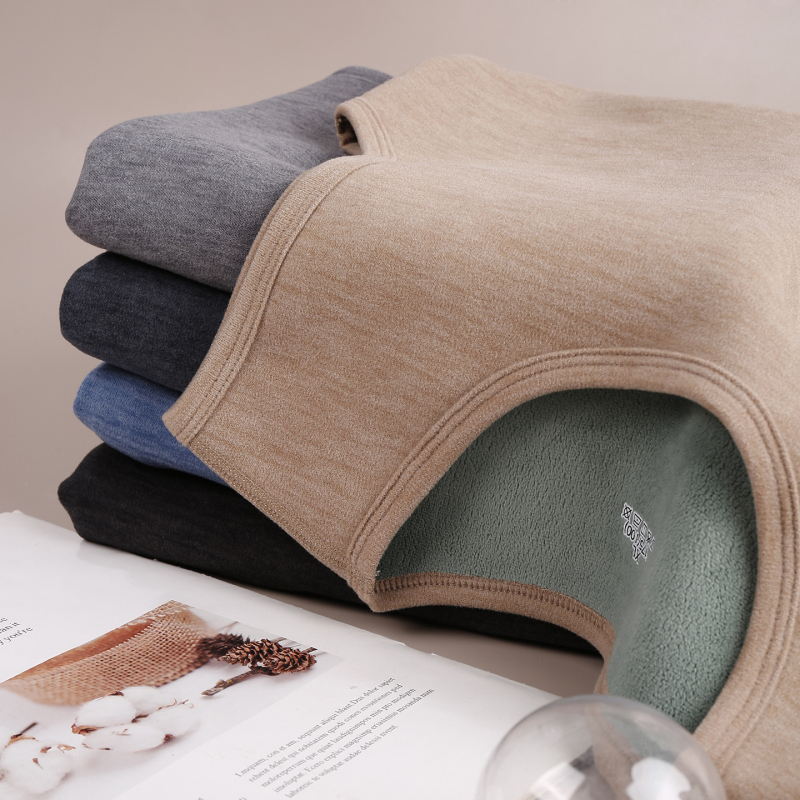 Meeste termovest fliisi vooderdusega, Oli velvet kangas, ekstra paks (301–350 g/m²), kapuutsiga, sobib baas- või väline riietus