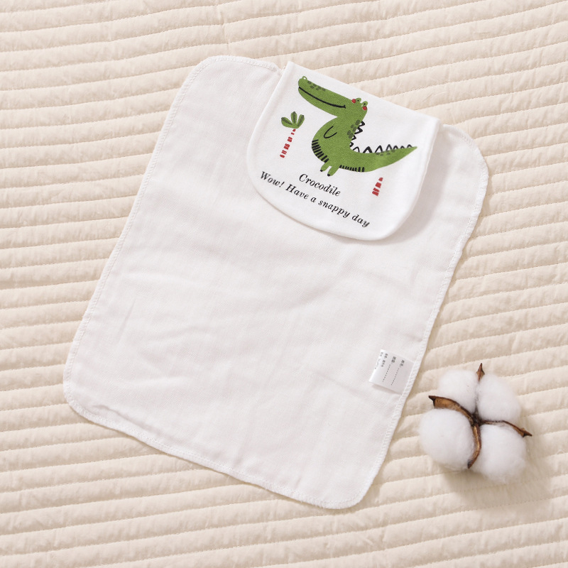 Vaikų medvilninis rankšluostis su karikatūrų dizainu, spauda ir paprastas audimas, pritaikomas