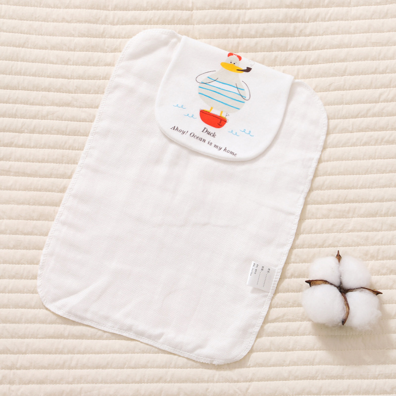 Vaikų medvilninis rankšluostis su karikatūrų dizainu, spauda ir paprastas audimas, pritaikomas