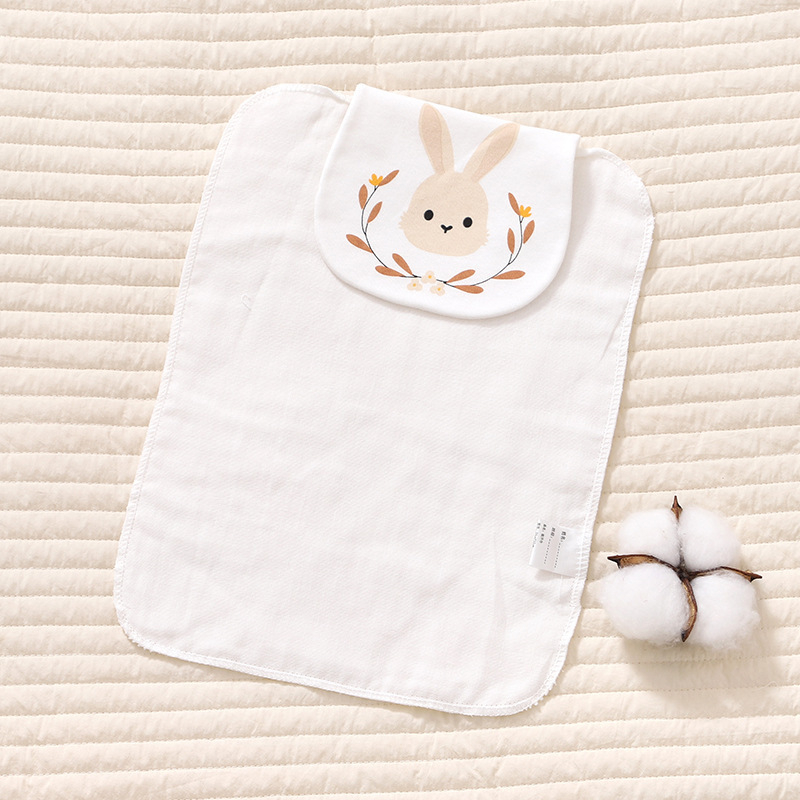 Vaikų medvilninis rankšluostis su karikatūrų dizainu, spauda ir paprastas audimas, pritaikomas