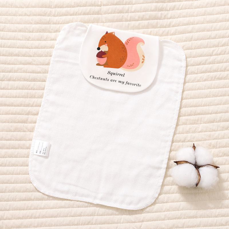 Vaikų medvilninis rankšluostis su karikatūrų dizainu, spauda ir paprastas audimas, pritaikomas