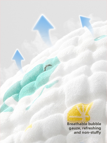 Belleptide medvilninis seilių rankšluostis kūdikiams, animaciniu raštu, tinkamas kūdikiams ir mažiems vaikams 0–3 metai