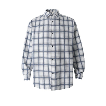 Kihtidega pikk särk-kardigan – hingav polüester, võrgustik muster, lapel krae, pikad varrukad, vaba lõige, unisex