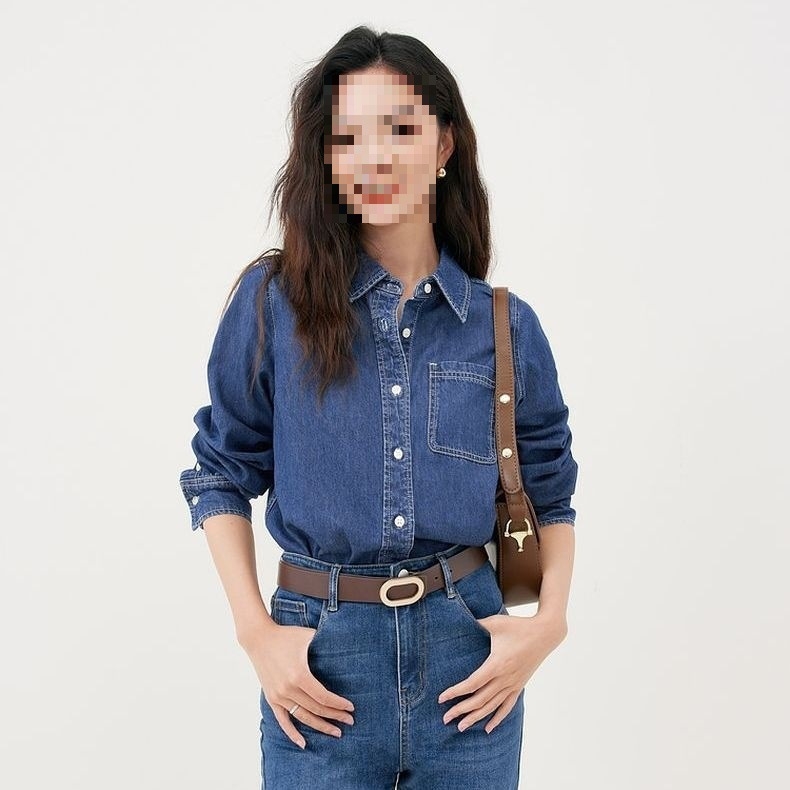 Cămașă satin cu guler polo, croială lejeră, primăvara 2025