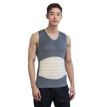 Meeste villane termovest, vooderdatud fliisiga, paks, kolmekihiline, ümmarguse kaelusega, pullover-stiilis