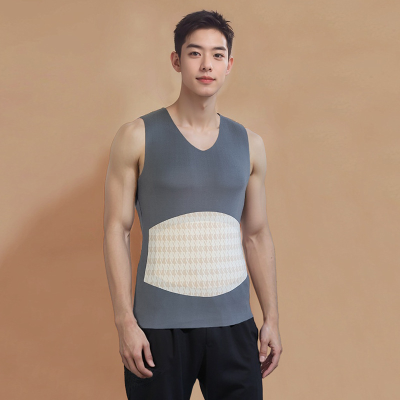 Meeste villane termovest, vooderdatud fliisiga, paks, kolmekihiline, ümmarguse kaelusega, pullover-stiilis