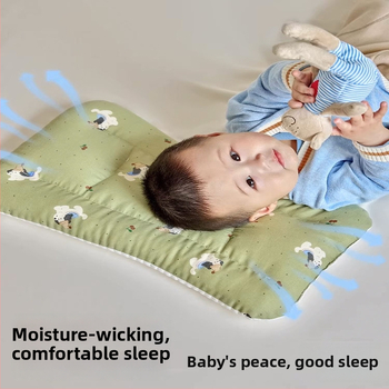 LIFE HOME Vaikų kaklo palaikymo miego pagalvė – aukštis 3–7 cm, poliesterio pluošto užpildas, svoris 0–0,5 kg