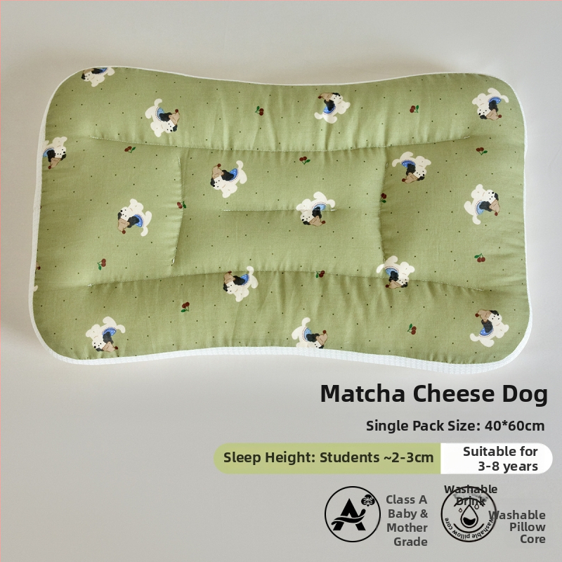 LIFE HOME Vaikų kaklo palaikymo miego pagalvė – aukštis 3–7 cm, poliesterio pluošto užpildas, svoris 0–0,5 kg