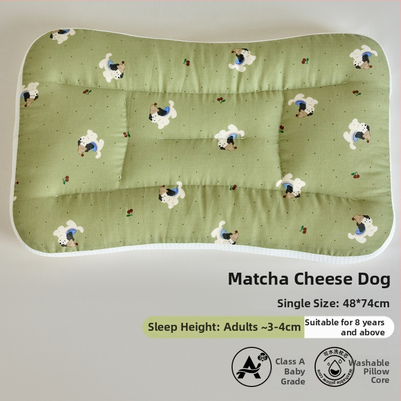 LIFE HOME Vaikų kaklo palaikymo miego pagalvė – aukštis 3–7 cm, poliesterio pluošto užpildas, svoris 0–0,5 kg