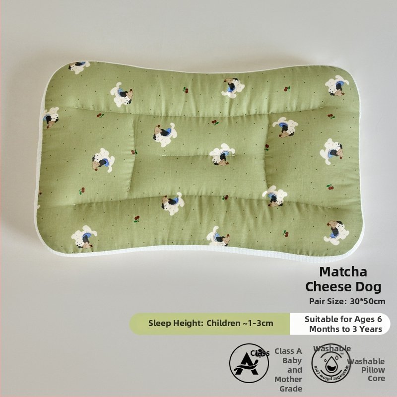 LIFE HOME Vaikų kaklo palaikymo miego pagalvė – aukštis 3–7 cm, poliesterio pluošto užpildas, svoris 0–0,5 kg