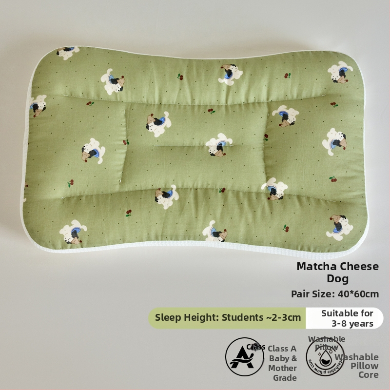 LIFE HOME Vaikų kaklo palaikymo miego pagalvė – aukštis 3–7 cm, poliesterio pluošto užpildas, svoris 0–0,5 kg