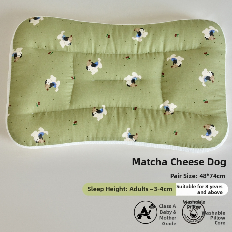 LIFE HOME Vaikų kaklo palaikymo miego pagalvė – aukštis 3–7 cm, poliesterio pluošto užpildas, svoris 0–0,5 kg