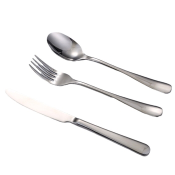 Nerūdijančio plieno peilių, šaukštų ir šakelių rinkinys – vienalytis dizainas, šiuolaikiškas ir paprastas stilius, specifikacijos 888
