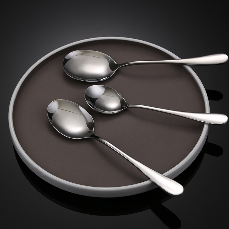 Nerūdijančio plieno peilių, šaukštų ir šakelių rinkinys – vienalytis dizainas, šiuolaikiškas ir paprastas stilius, specifikacijos 888