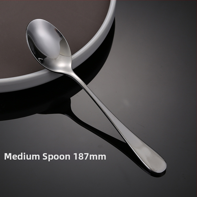 Nerūdijančio plieno peilių, šaukštų ir šakelių rinkinys – vienalytis dizainas, šiuolaikiškas ir paprastas stilius, specifikacijos 888