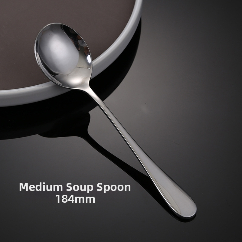 Nerūdijančio plieno peilių, šaukštų ir šakelių rinkinys – vienalytis dizainas, šiuolaikiškas ir paprastas stilius, specifikacijos 888