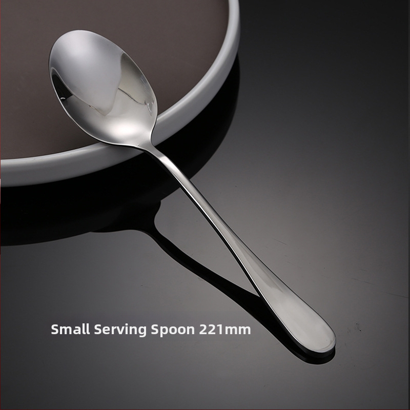 Nerūdijančio plieno peilių, šaukštų ir šakelių rinkinys – vienalytis dizainas, šiuolaikiškas ir paprastas stilius, specifikacijos 888