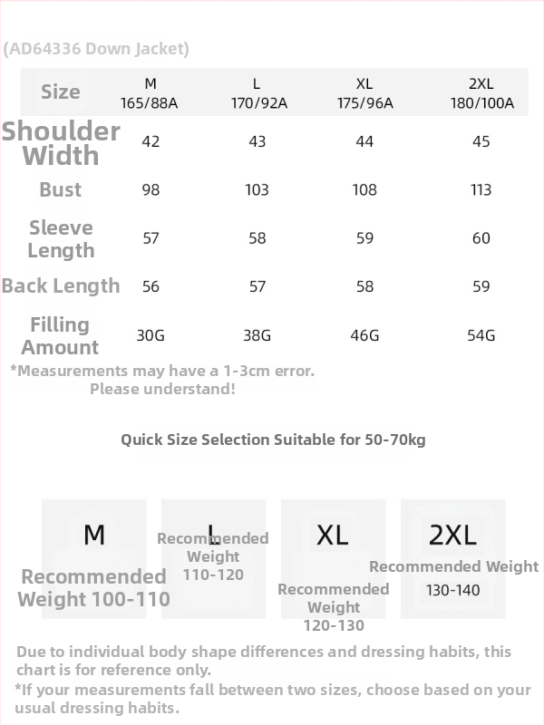 Sieviešu dūnu jaka, šaura piegriezums, pildījums 86–90% dūnu, vidēja biezuma, poliestera audums, garums 50–65 cm