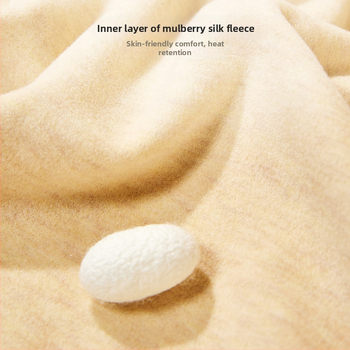 Termilise soojendusega vest antibakteriaalsete omadustega, kahekihiline polüestri kangas