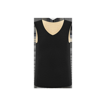 Termilise soojendusega vest antibakteriaalsete omadustega, kahekihiline polüestri kangas