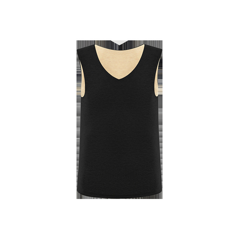 Termilise soojendusega vest antibakteriaalsete omadustega, kahekihiline polüestri kangas