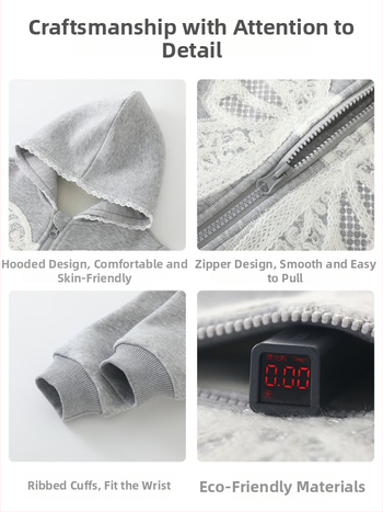 Mergaitėms užtrauktuku kardiganas su ilgomis rankovėmis, švarko tipo apykaklė, išorinis audinys 71% medvilnė + 29% poliesteris, pamušalas 95% poliesteris + 5% elastanas, amžius 1–3 metai, ruduo 2025.