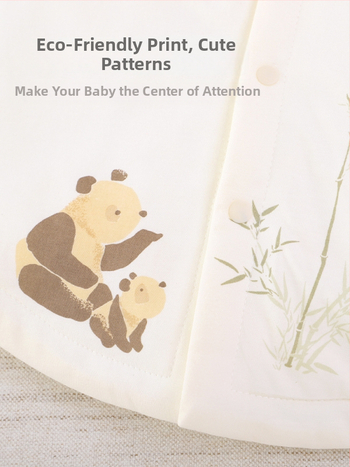 Laste vest – 100% puuvill, polüester täidis, polüester vooder, multika muster, ühe riviga kinnitusega