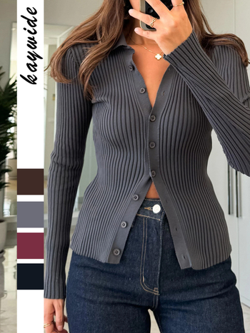 Риза от вискоза, едноцветна, дълги ръкави, поло яка, основен състав 95%+