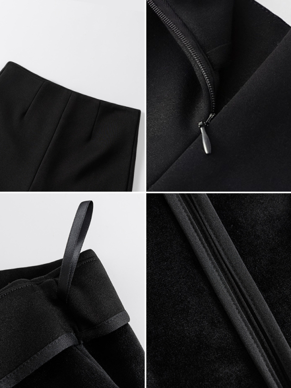 Дамски къси панталони с висока талия, ежедневни, полиестер/еластан смес, плат вискоза, висока еластичност