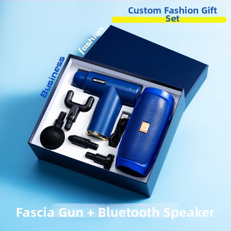 Good luck verslo dovanos komplektas iš metalo, šiuolaikiškas minimalistinis stilius, pritaikytas logotipas suvenyras