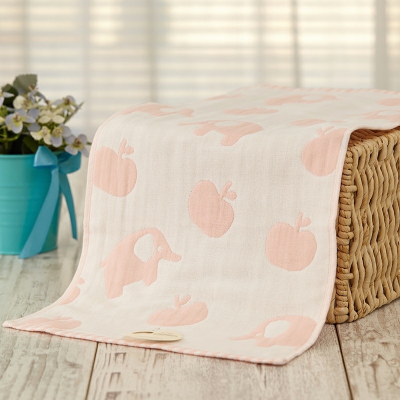 Kūdikio veido rankšluostis – 100% medvilnė, žakardinė audinys, 80–100 g, vaikams