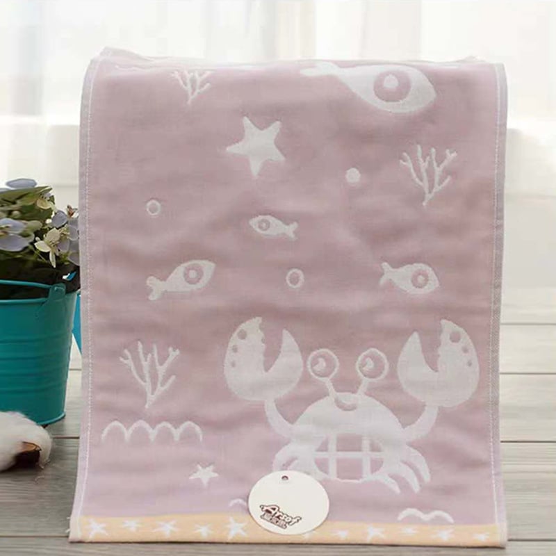 Kūdikio veido rankšluostis – 100% medvilnė, žakardinė audinys, 80–100 g, vaikams