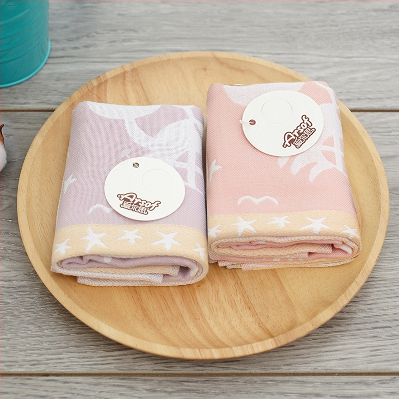 Kūdikio veido rankšluostis – 100% medvilnė, žakardinė audinys, 80–100 g, vaikams